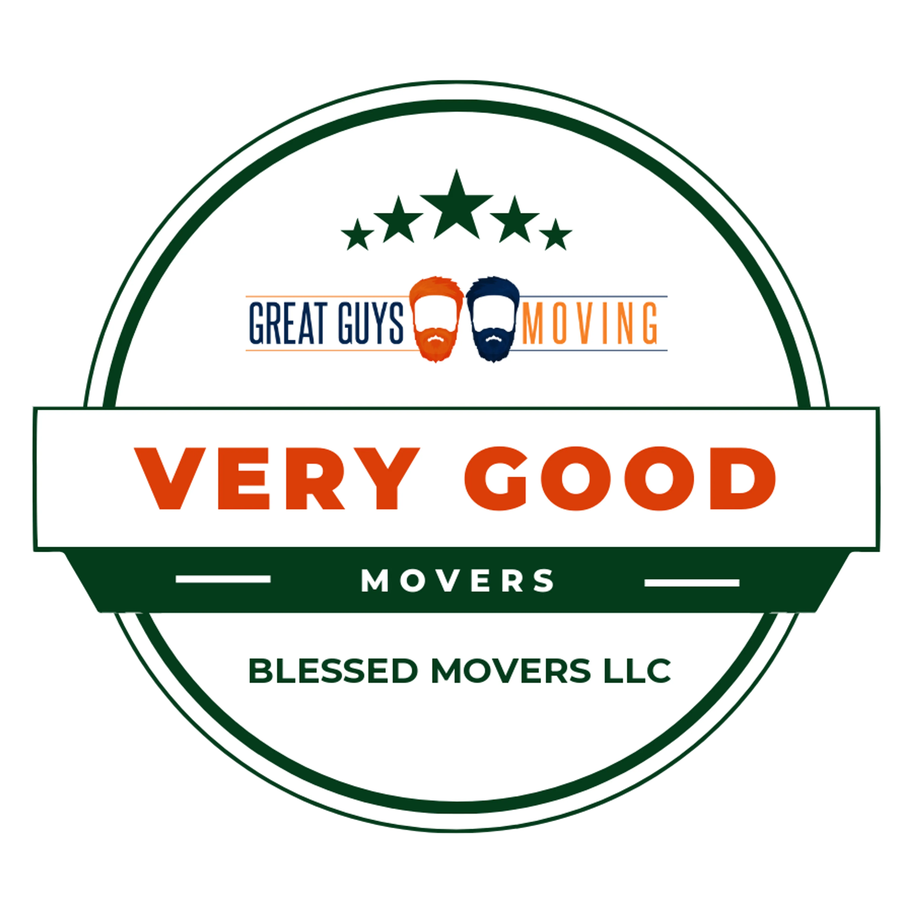 Blessed Movers LLC Rating Image 2026 award