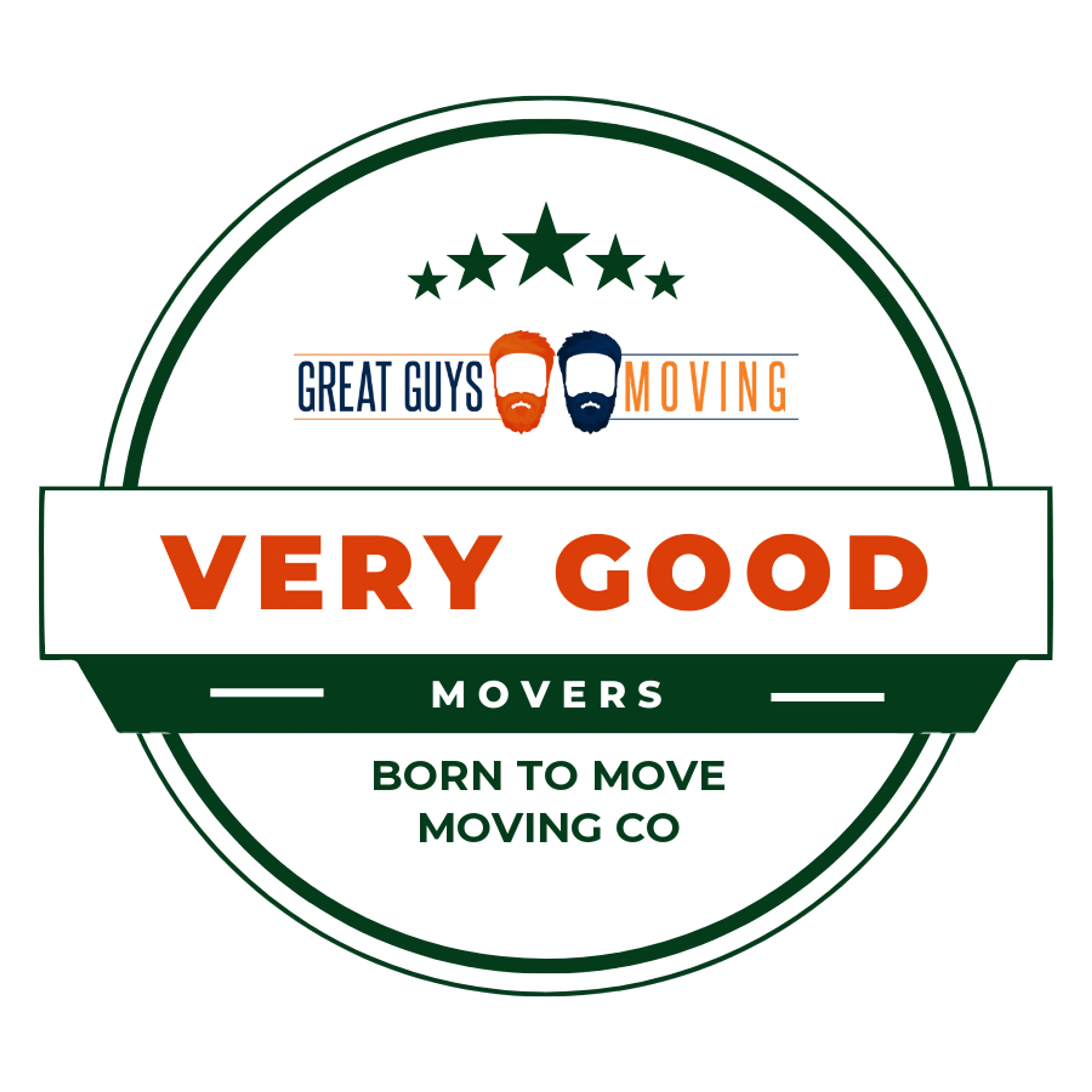 Born to Move Moving Co Rating Image 2025 award