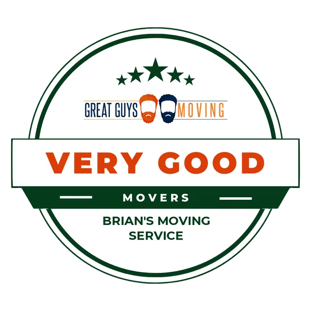 Brian's Moving Service Rating Image