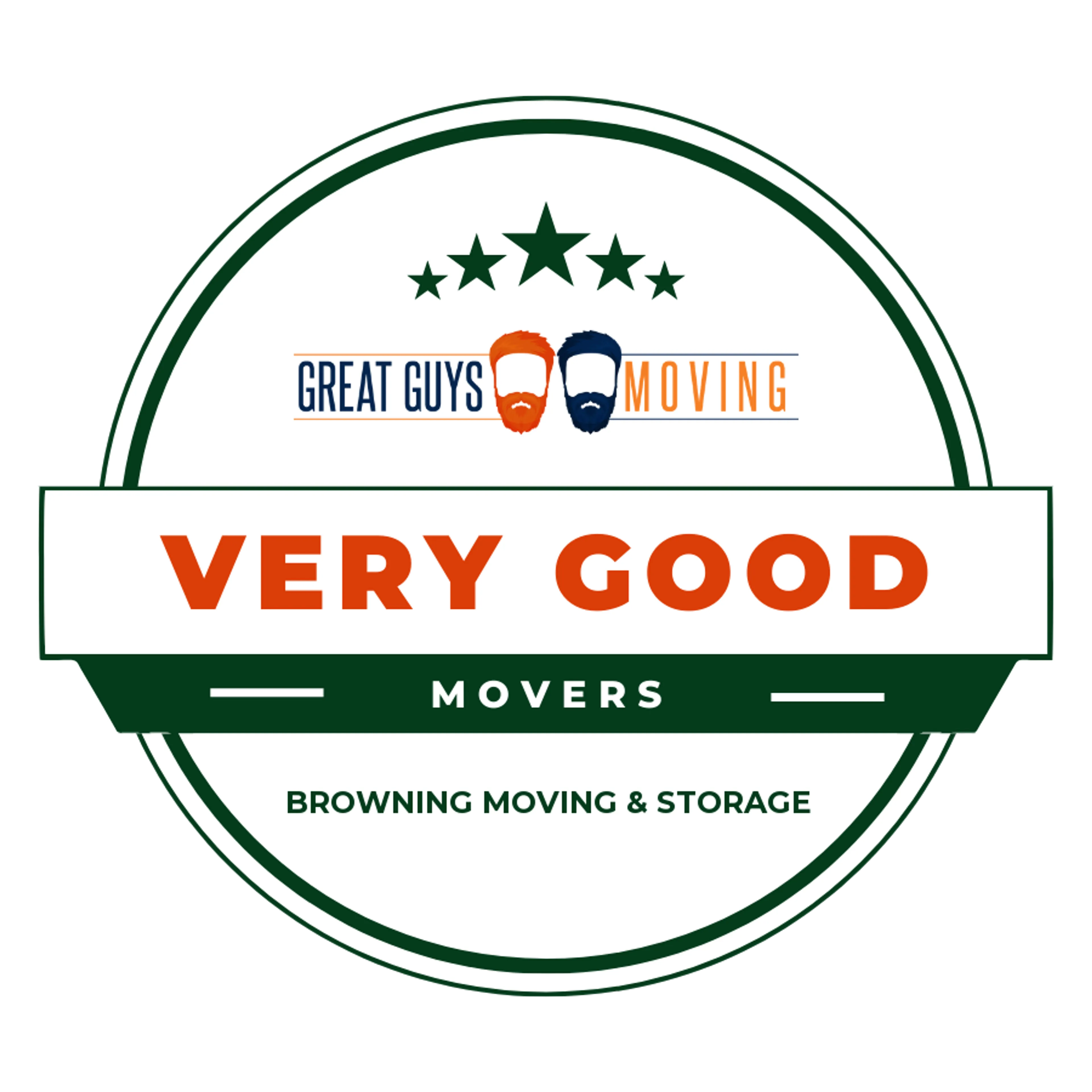 Browning Moving & Storage Rating Image 2025 award