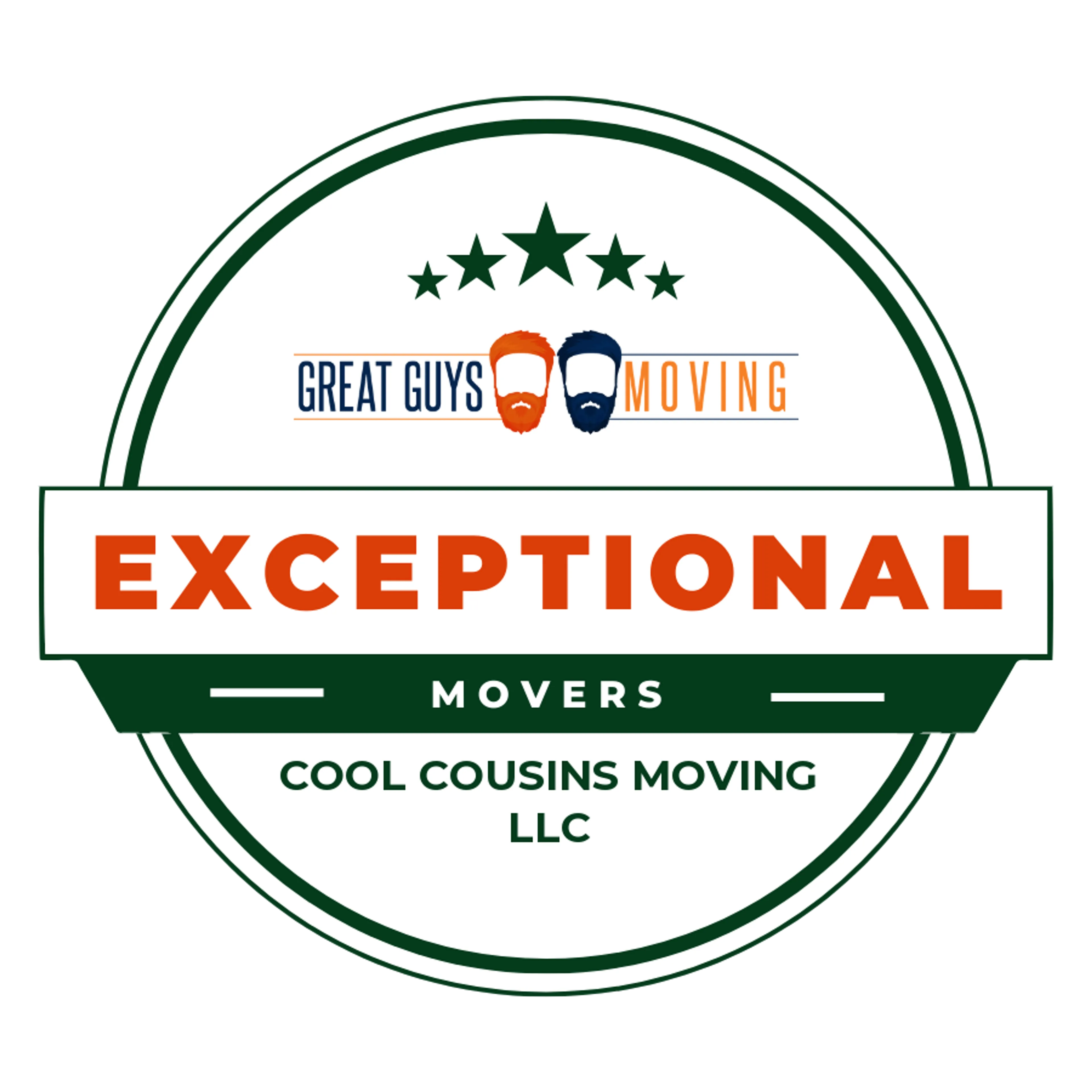 Cool Cousins Moving LLC Rating Image 2026 award