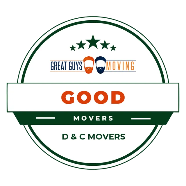 D & C Movers Rating Image