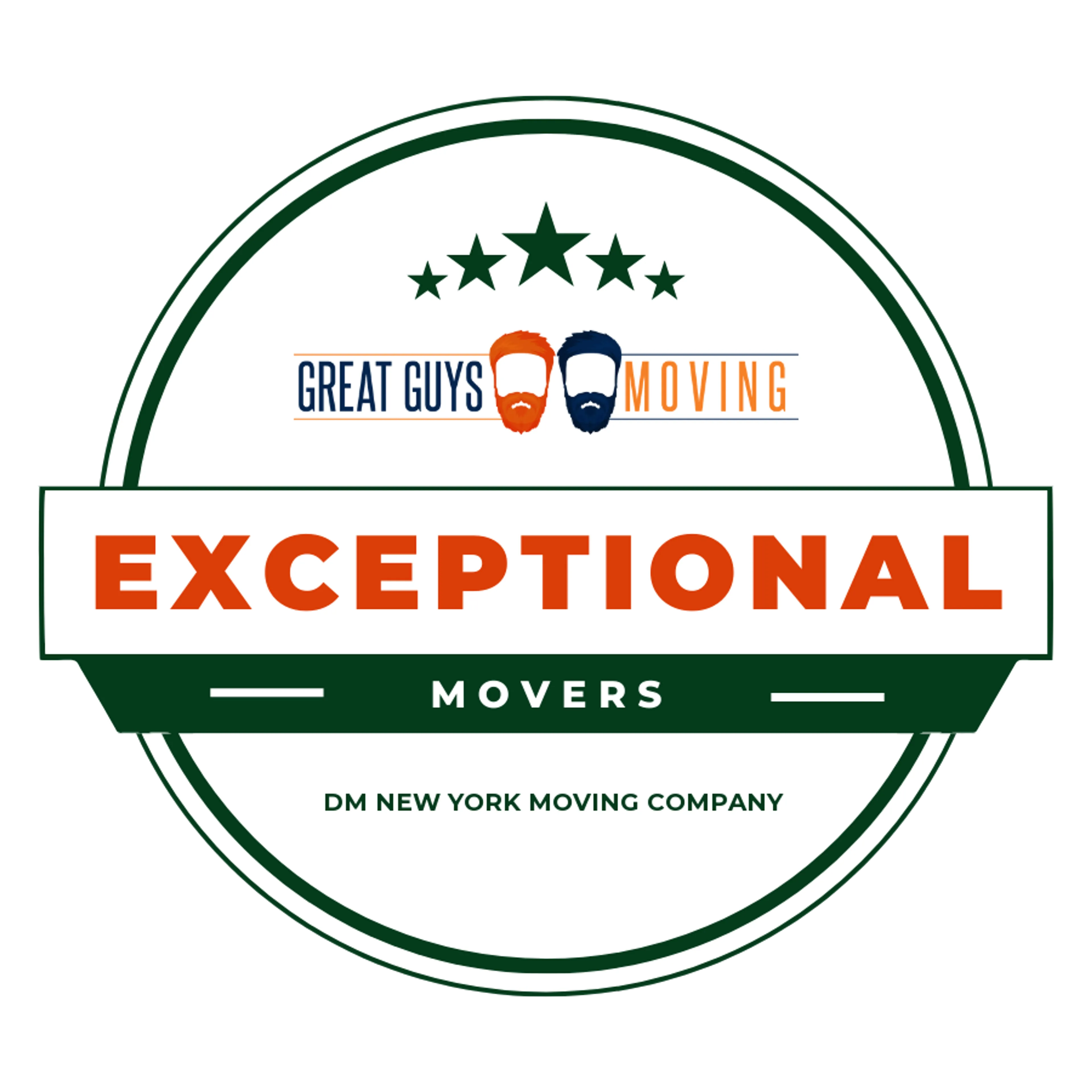 纽约大明搬家公司 DM New York Moving Company Rating Image 2025 award