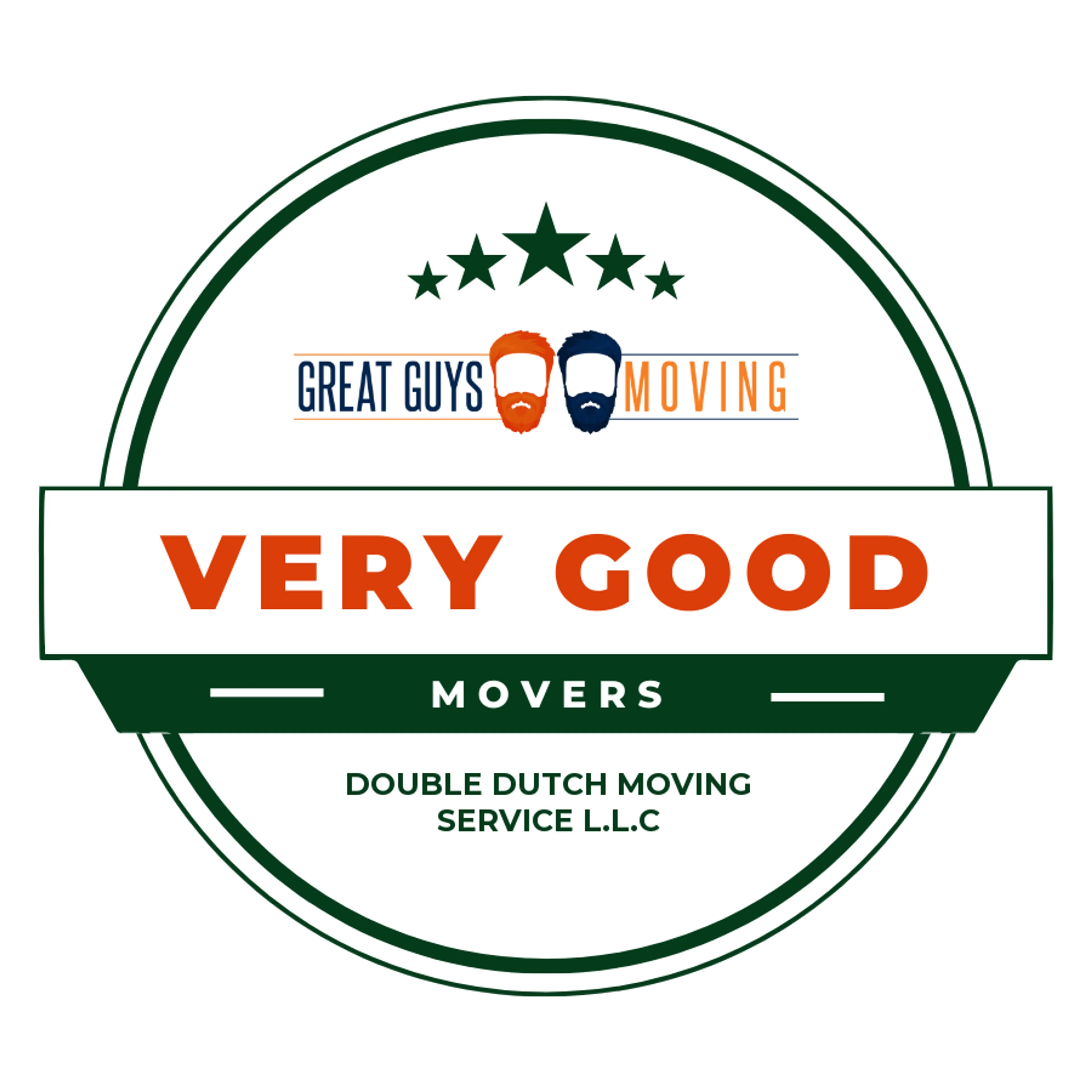 Double Dutch Moving Service L.L.C Rating Image 2026 award