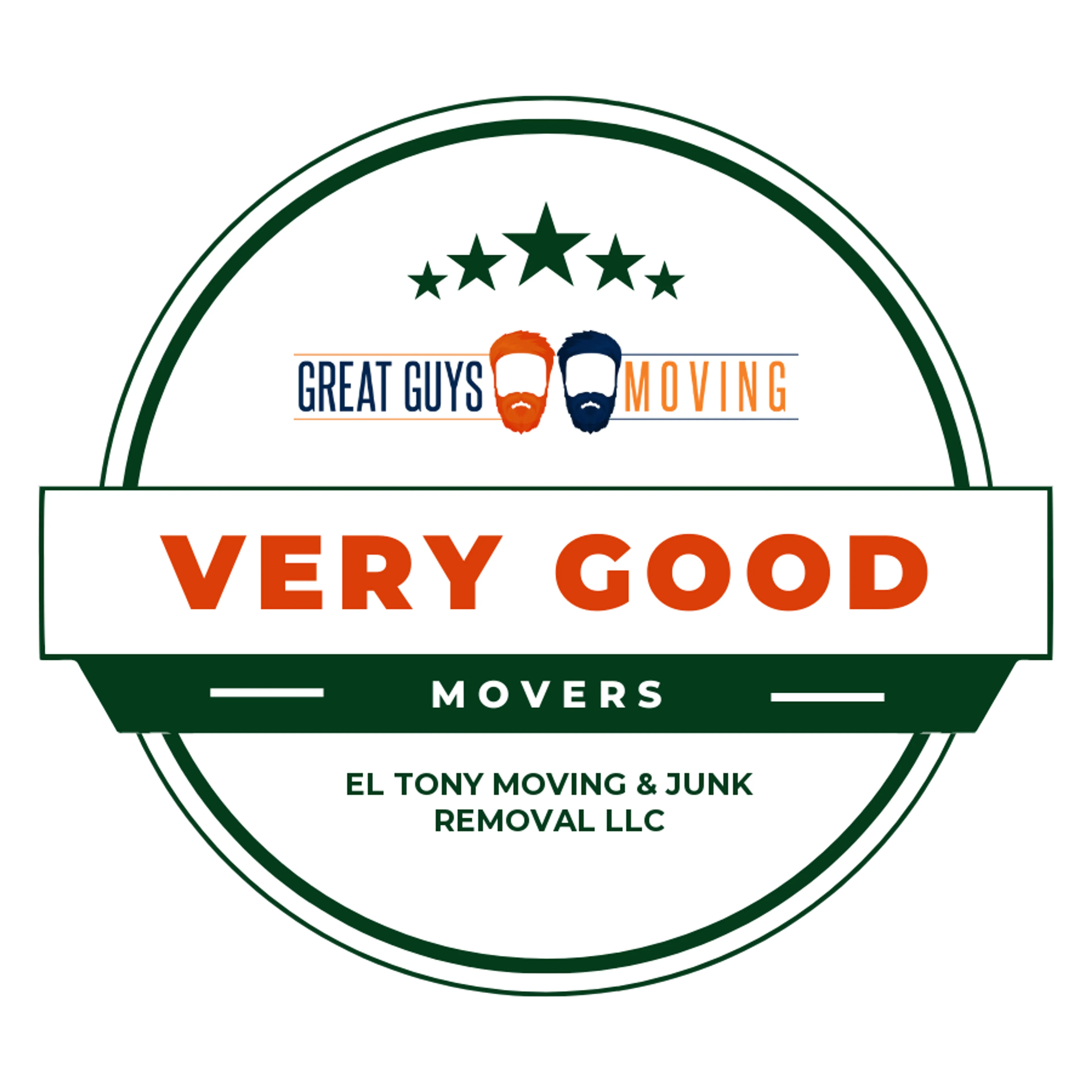 El Tony Moving & Junk Removal LLC Rating Image 2026 award