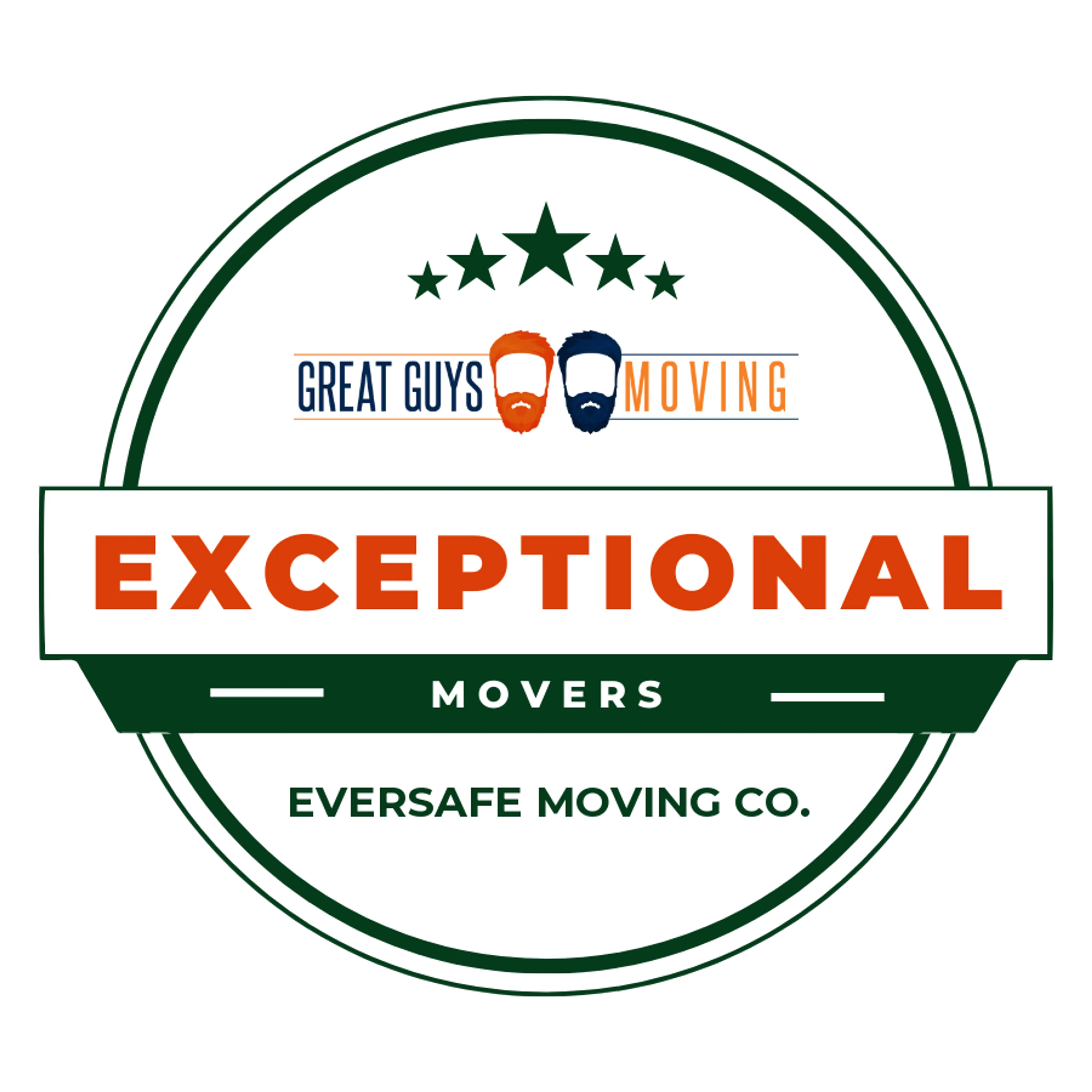 EverSafe Moving Co. Rating Image 2025 award