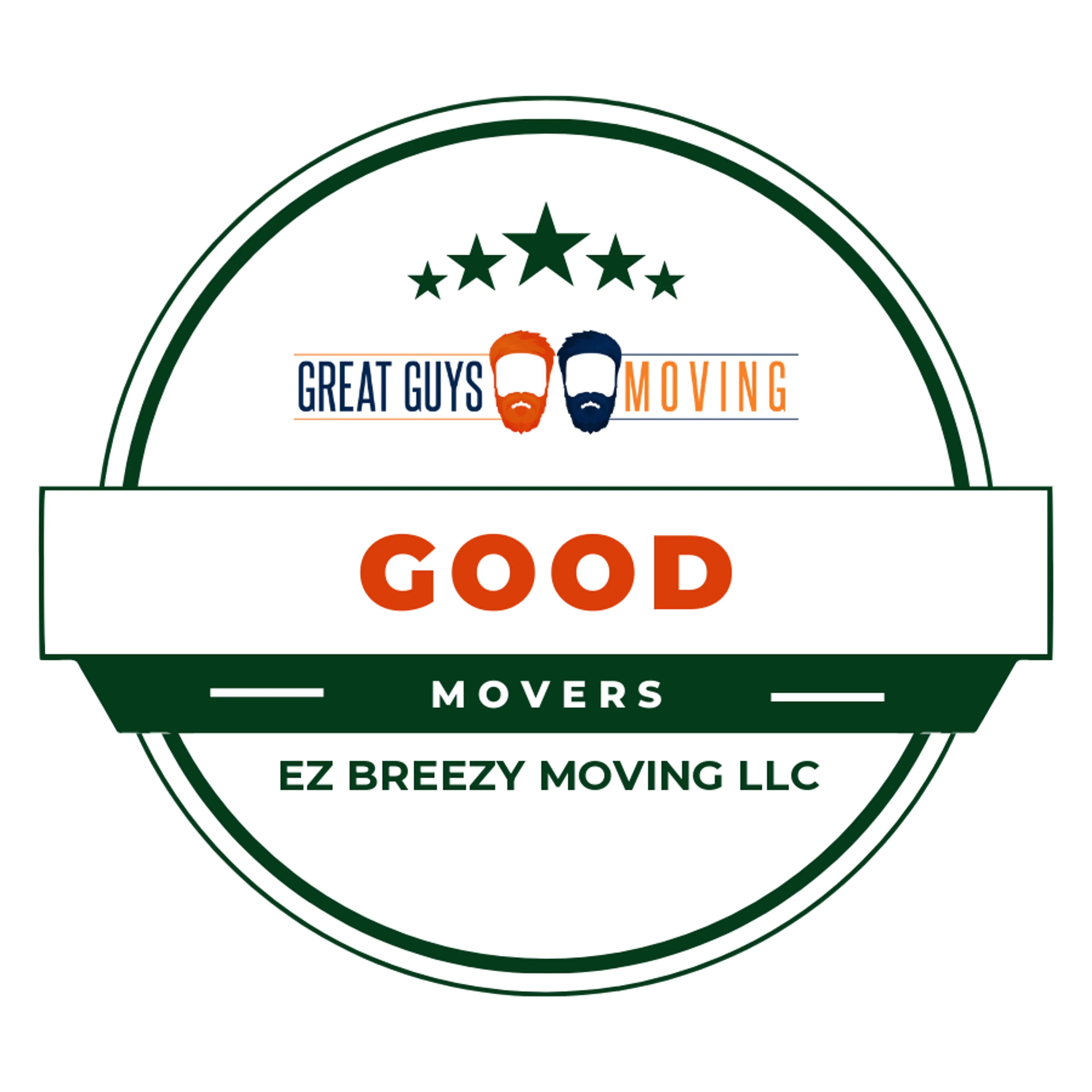 EZ Breezy Moving LLC Rating Image 2025 award