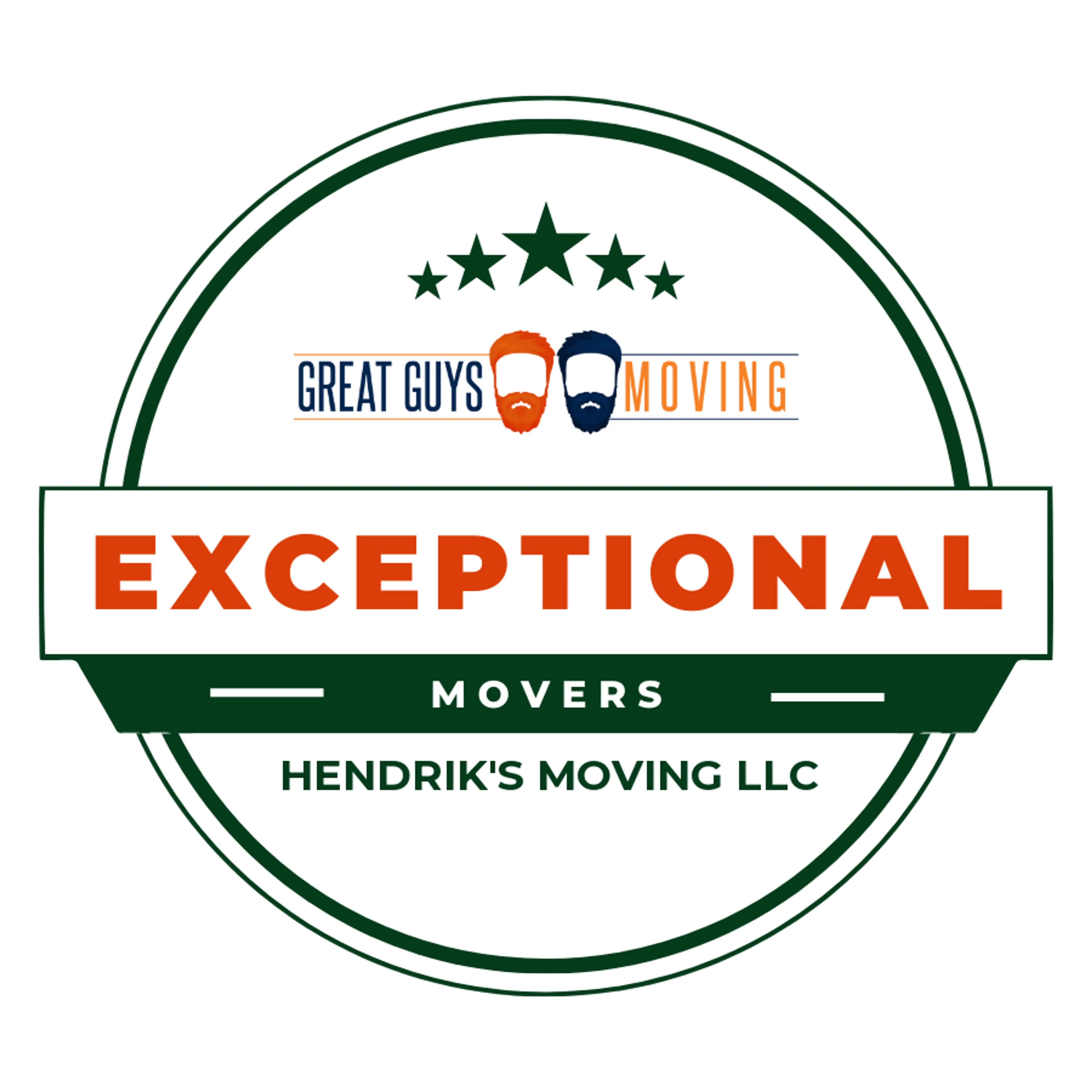 Hendrik's Moving LLC Rating Image 2025 award