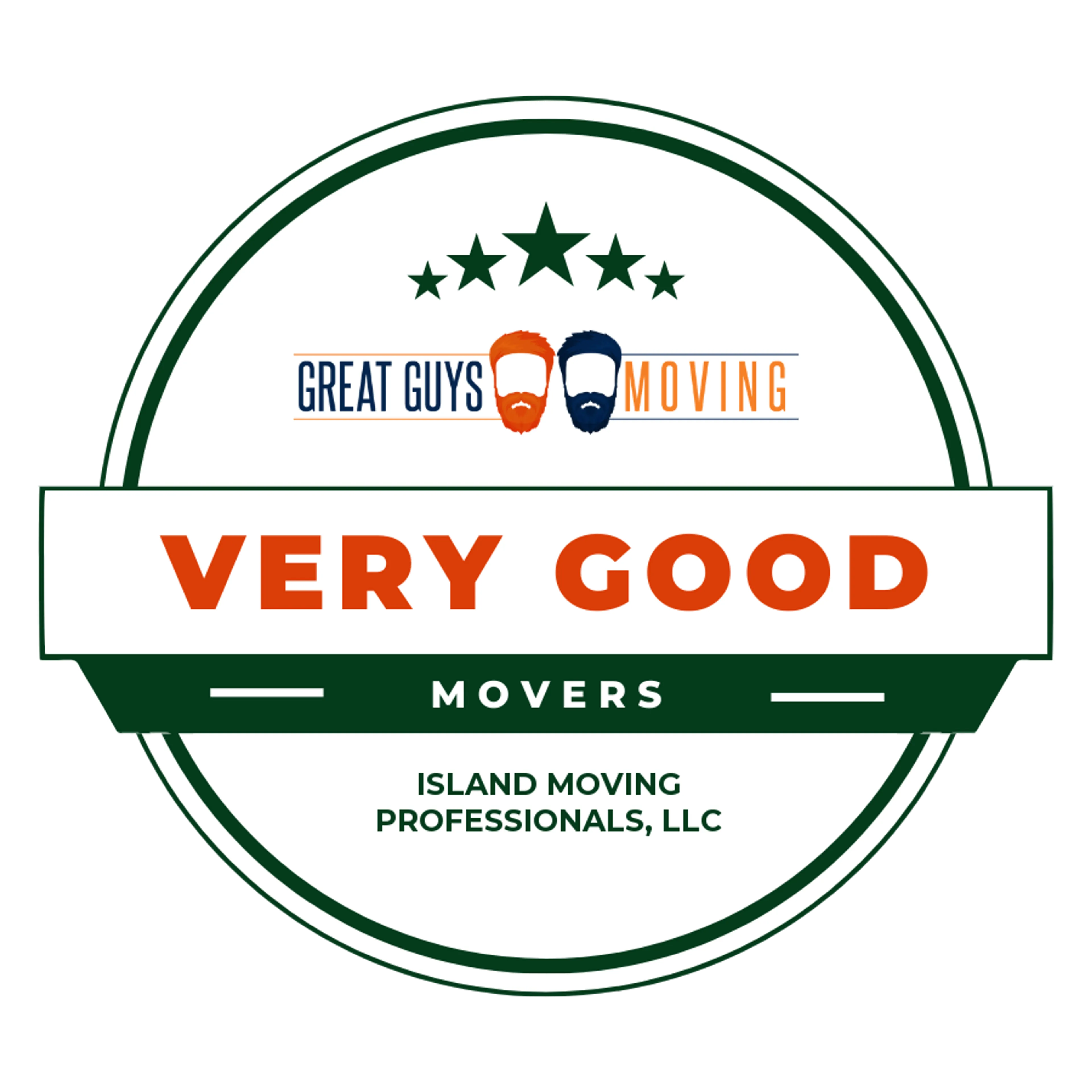 Island Moving Professionals, LLC Rating Image 2025 award