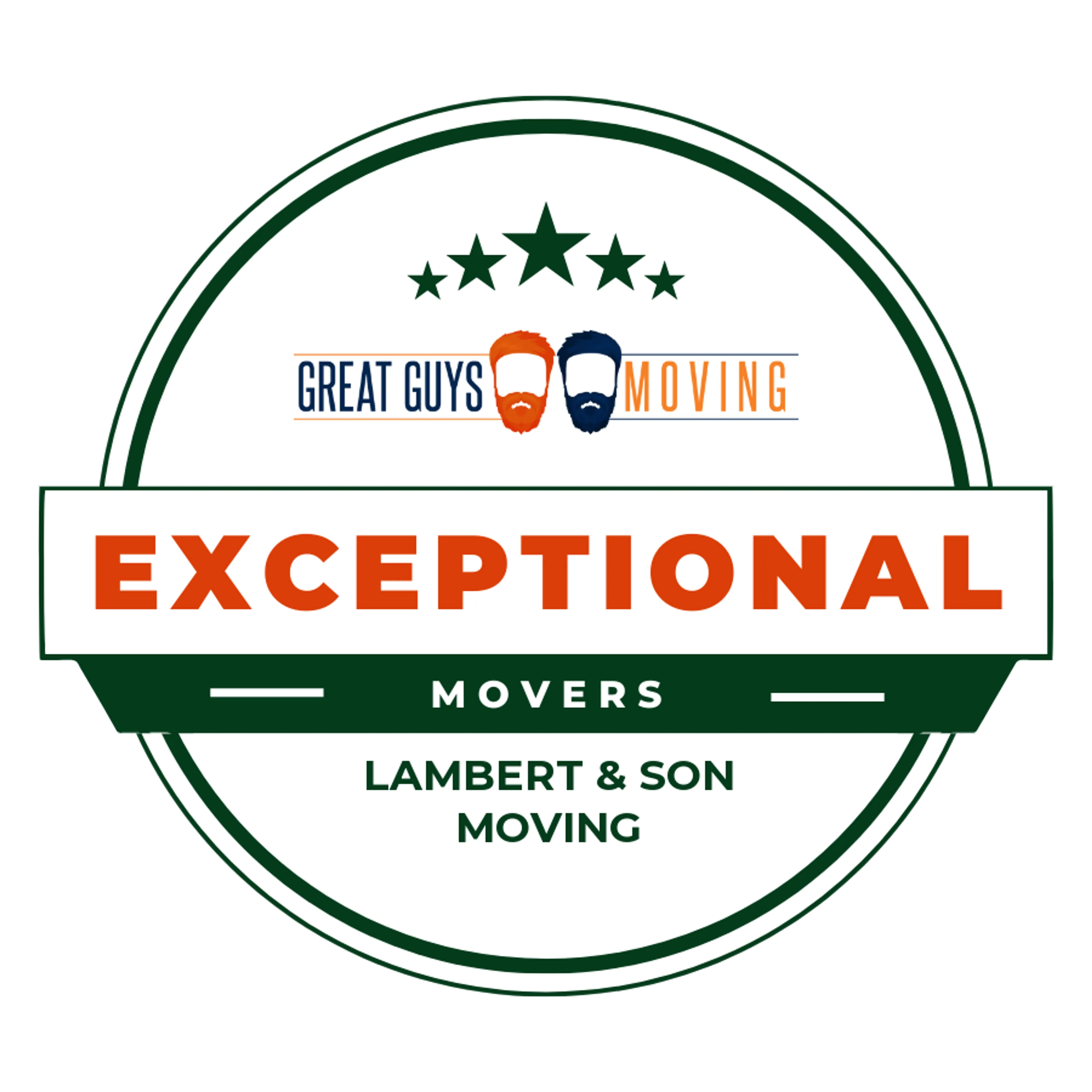 Lambert & Son Moving Rating Image 2025 award