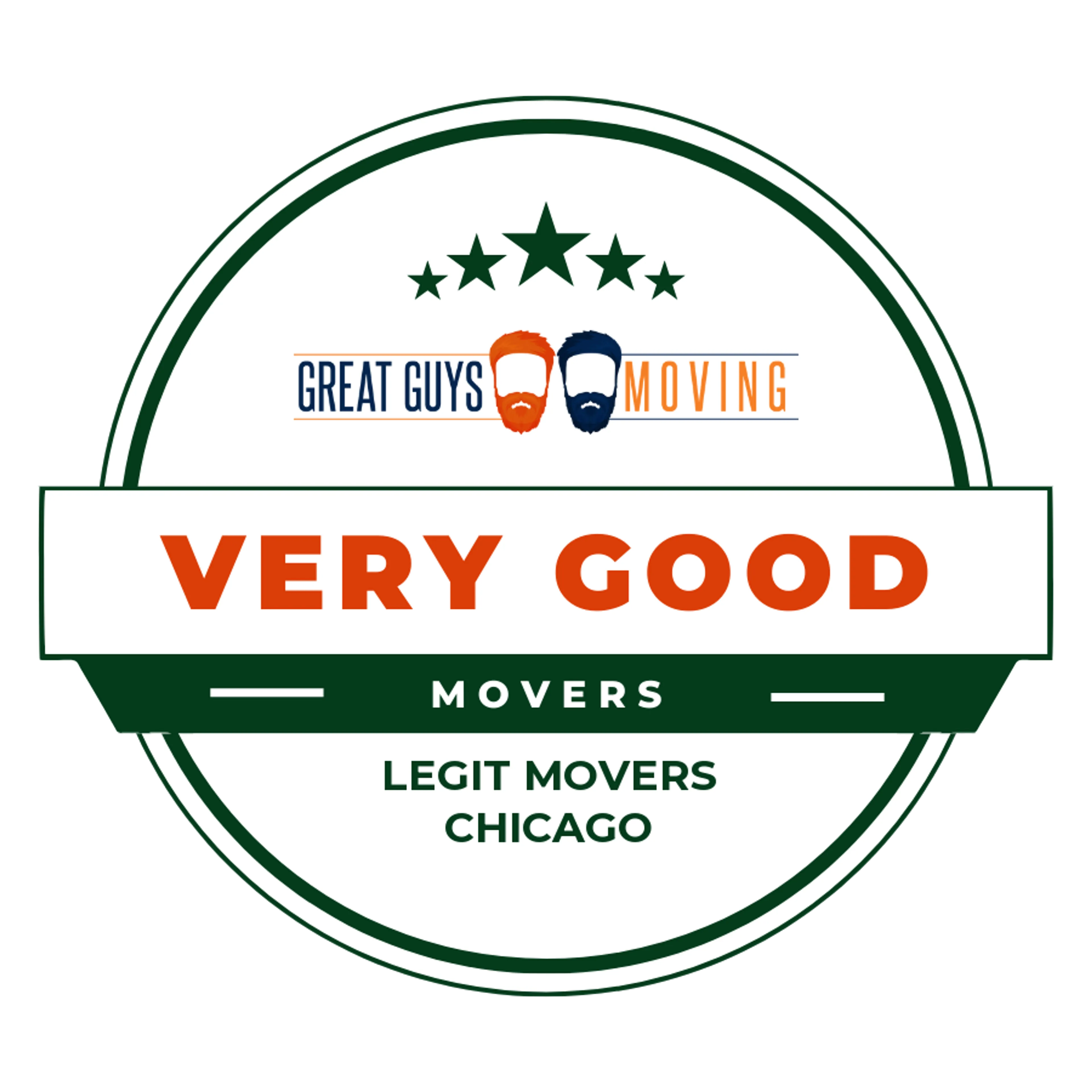 Legit Movers Chicago Rating Image 2025 award