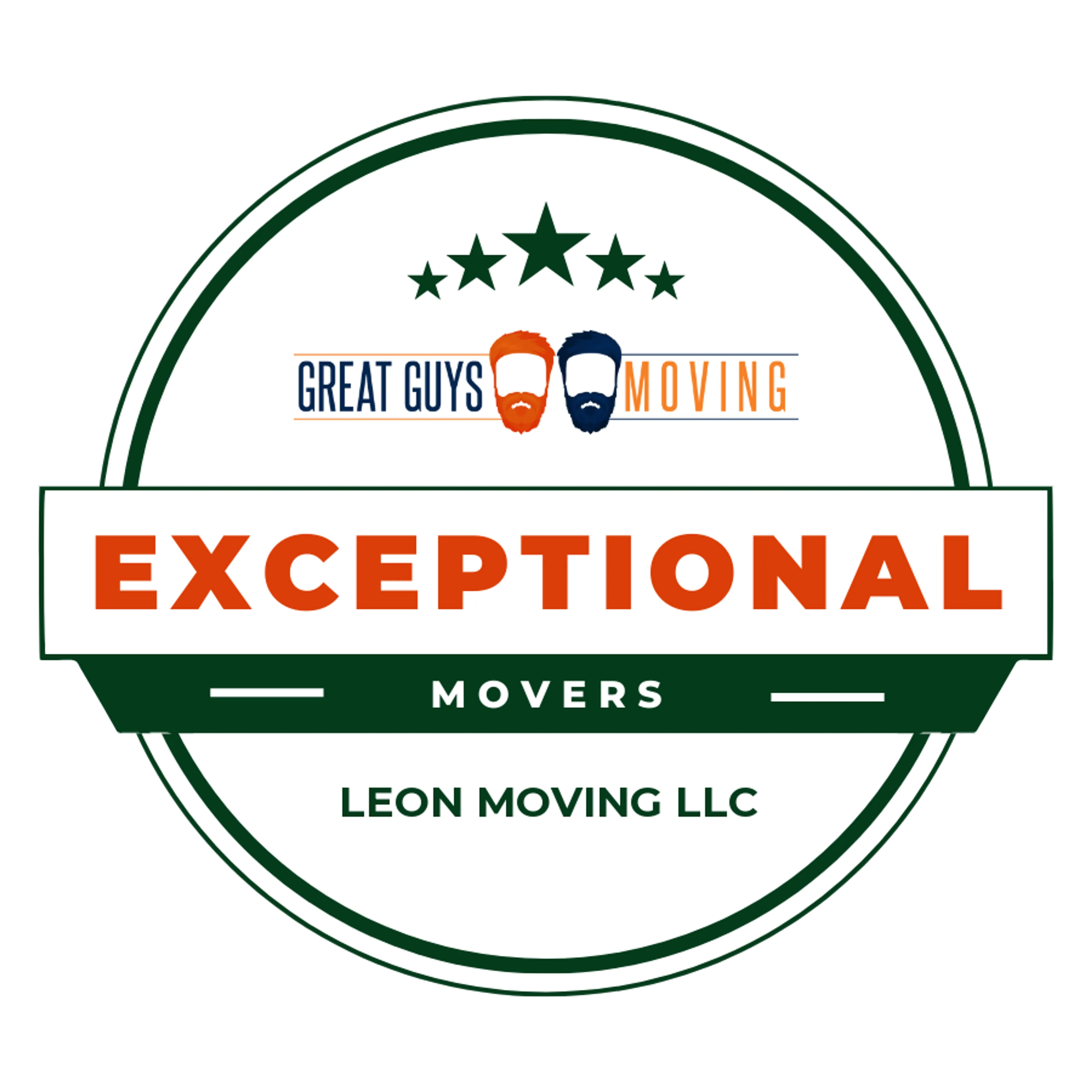 Leon Moving LLC Rating Image 2025 award
