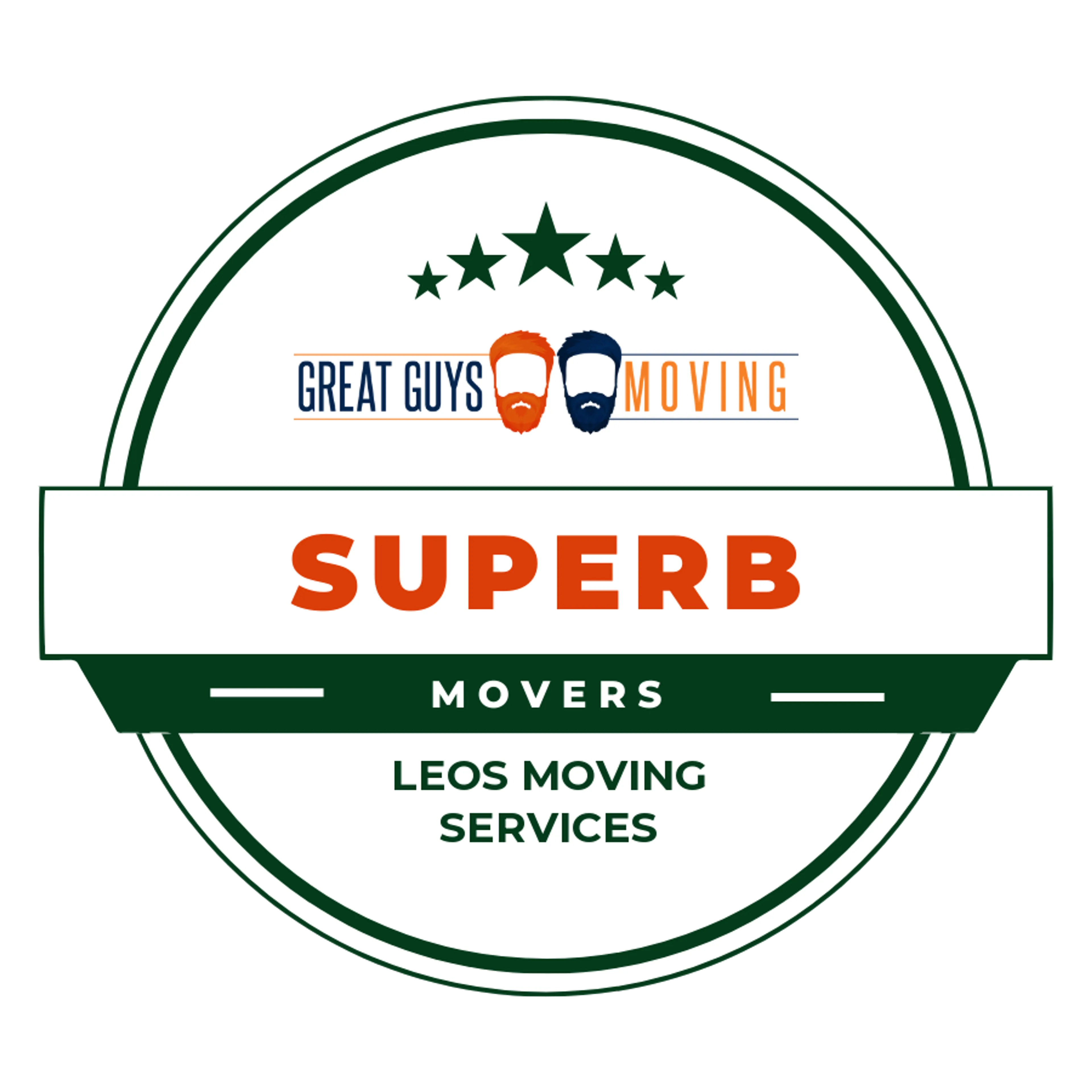 Leo’s Moving Services Rating Image 2025 award