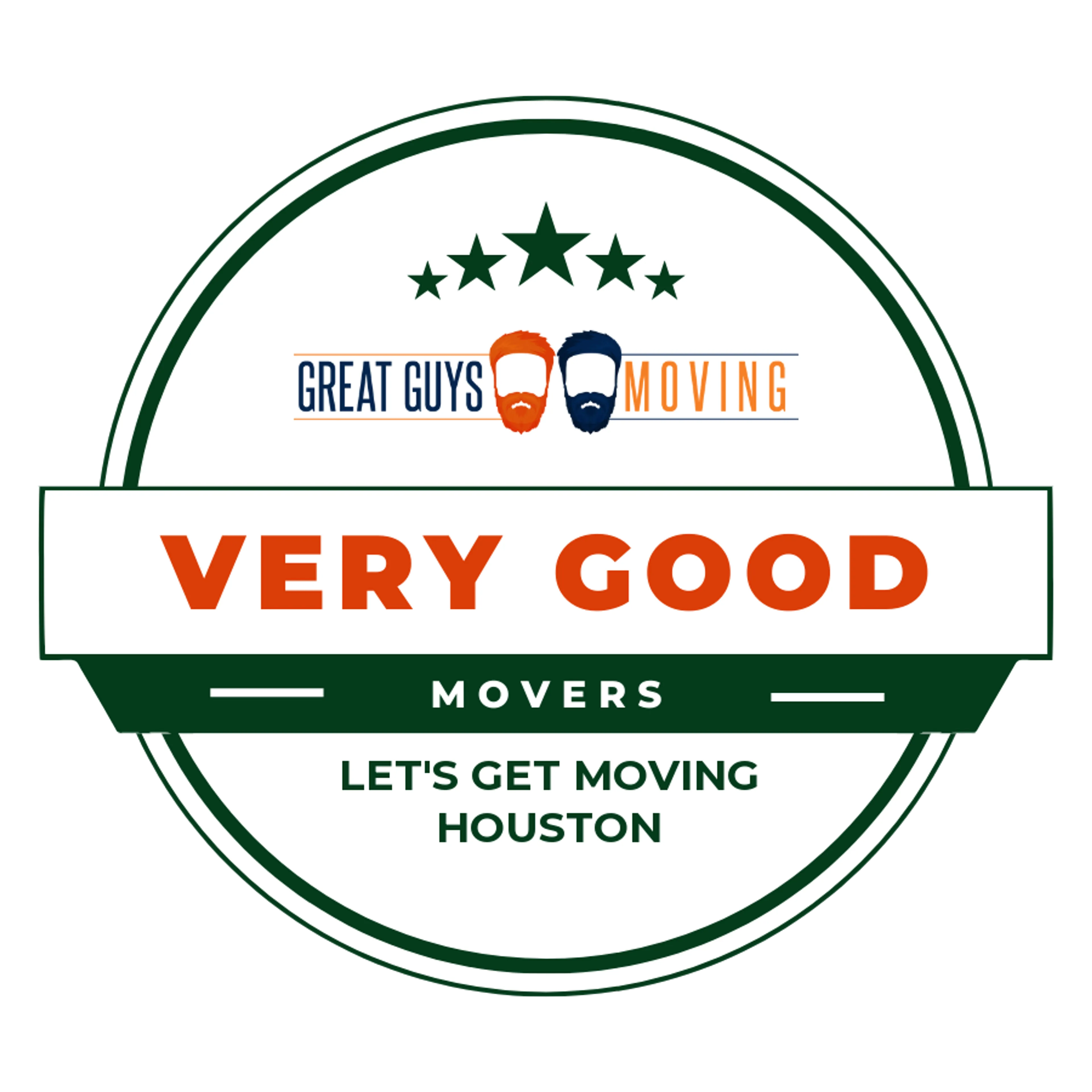 Let's Get Moving Houston Rating Image 2025 award