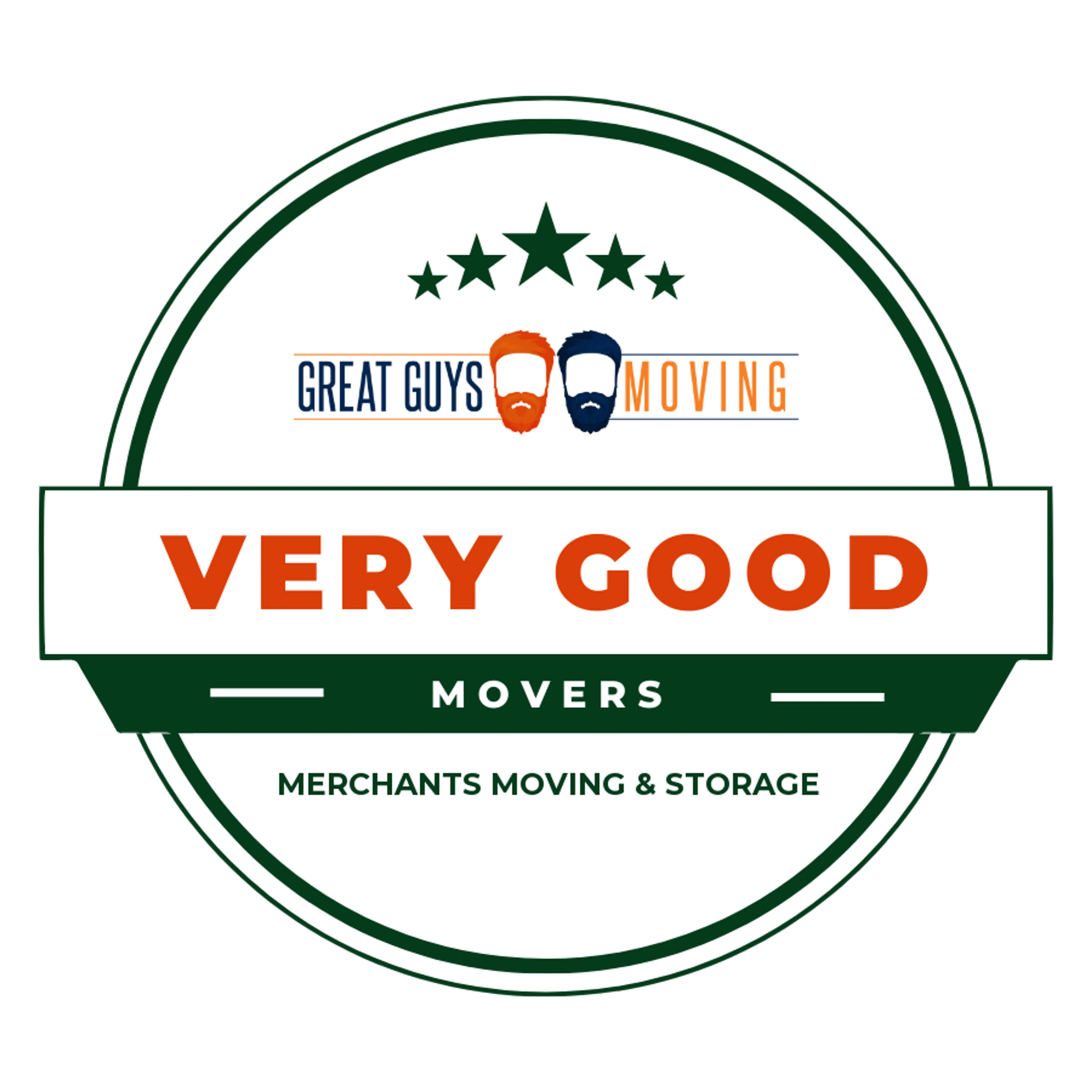 Merchants Moving & Storage Rating Image 2025 award