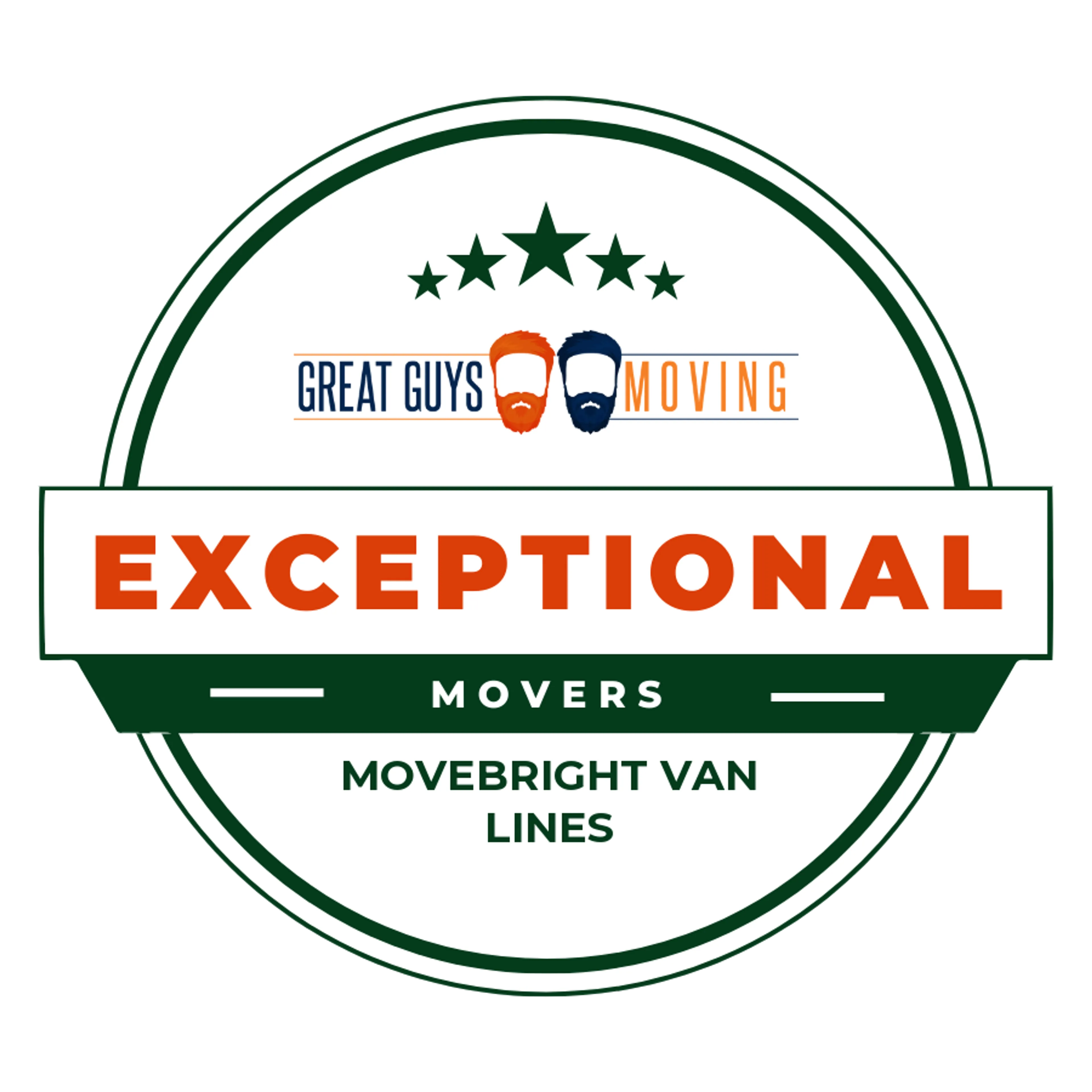 MoveBright Van Lines Rating Image 2025 award