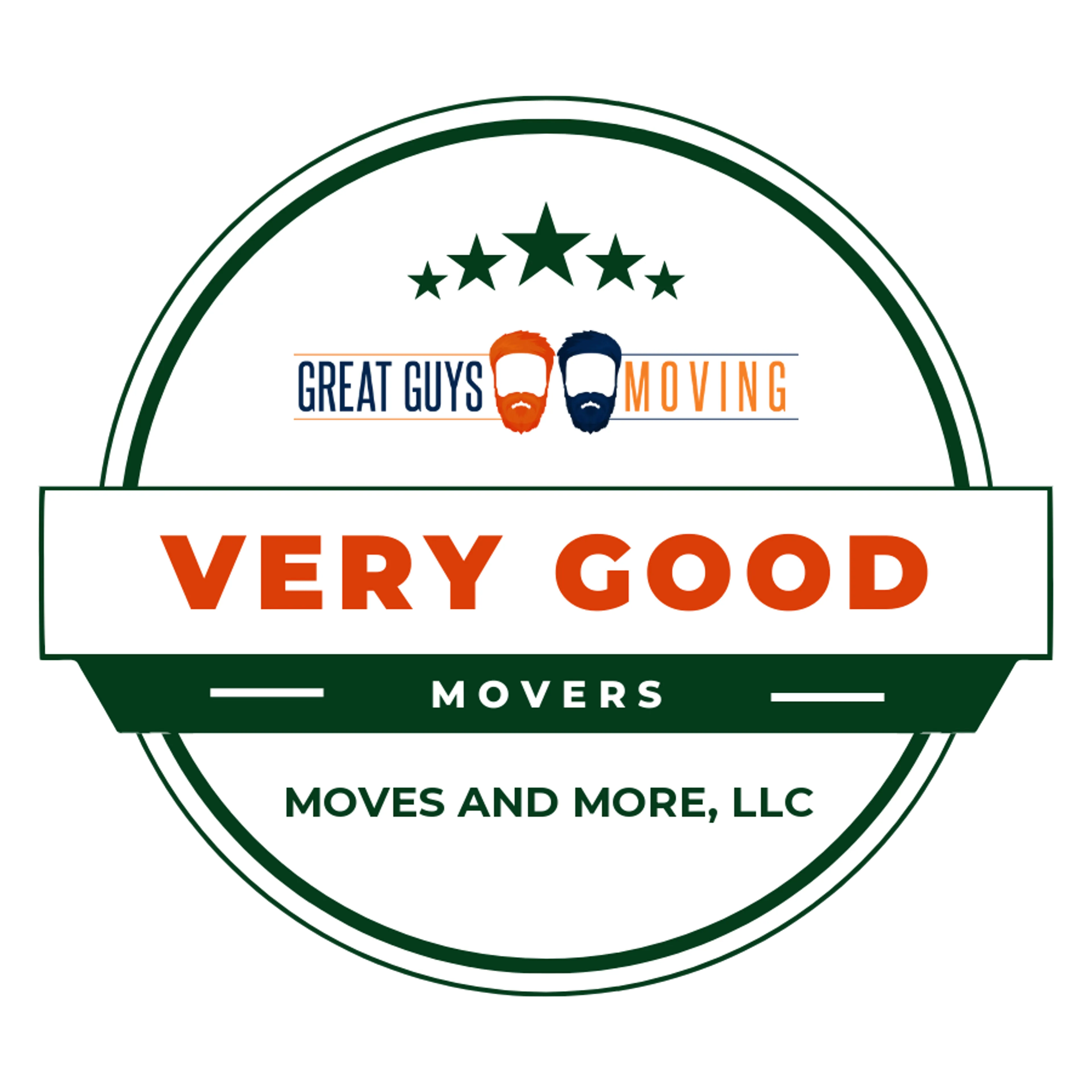 Moves and More, LLC Rating Image 2025 award