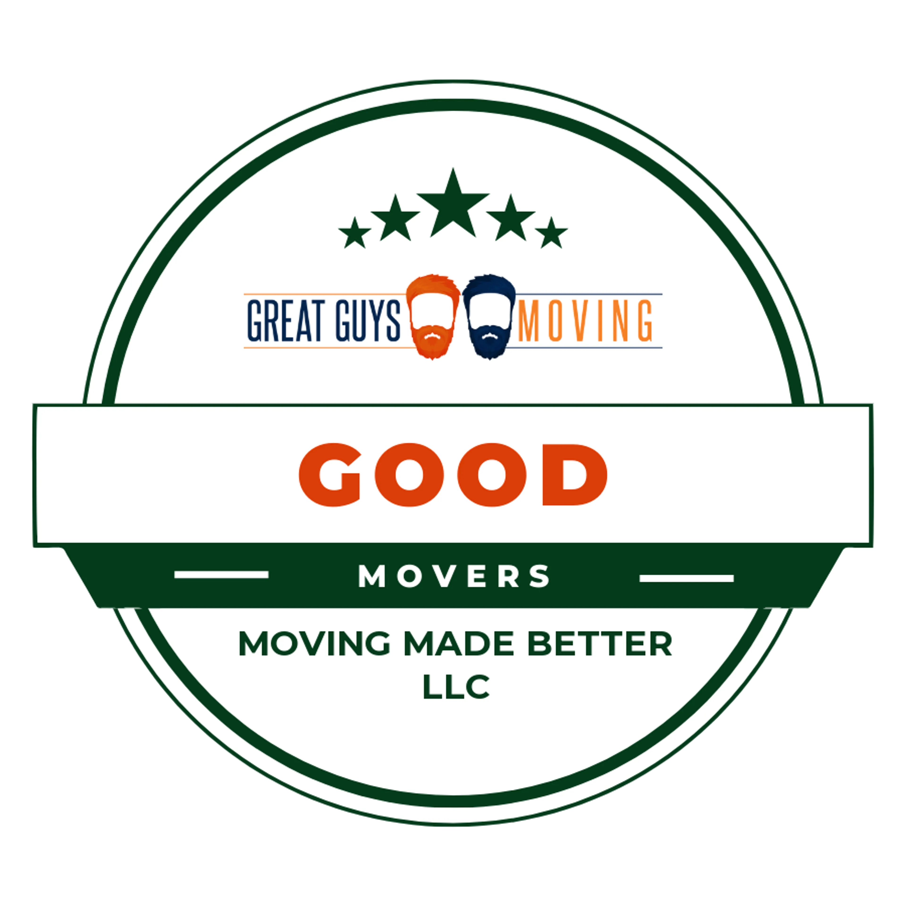 Moving Made Better LLC Rating Image 2026 award