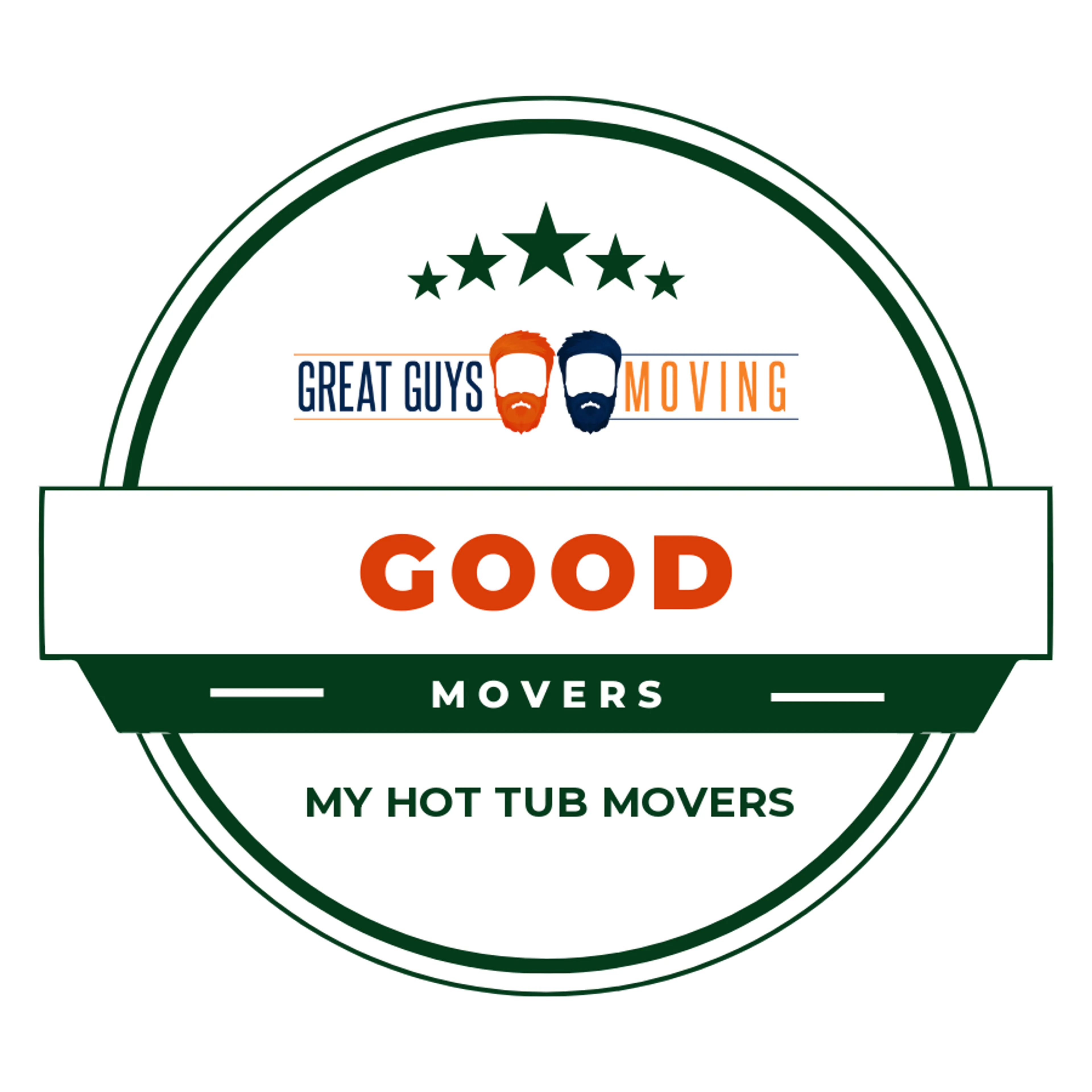 My Hot Tub Movers Rating Image 2025 award