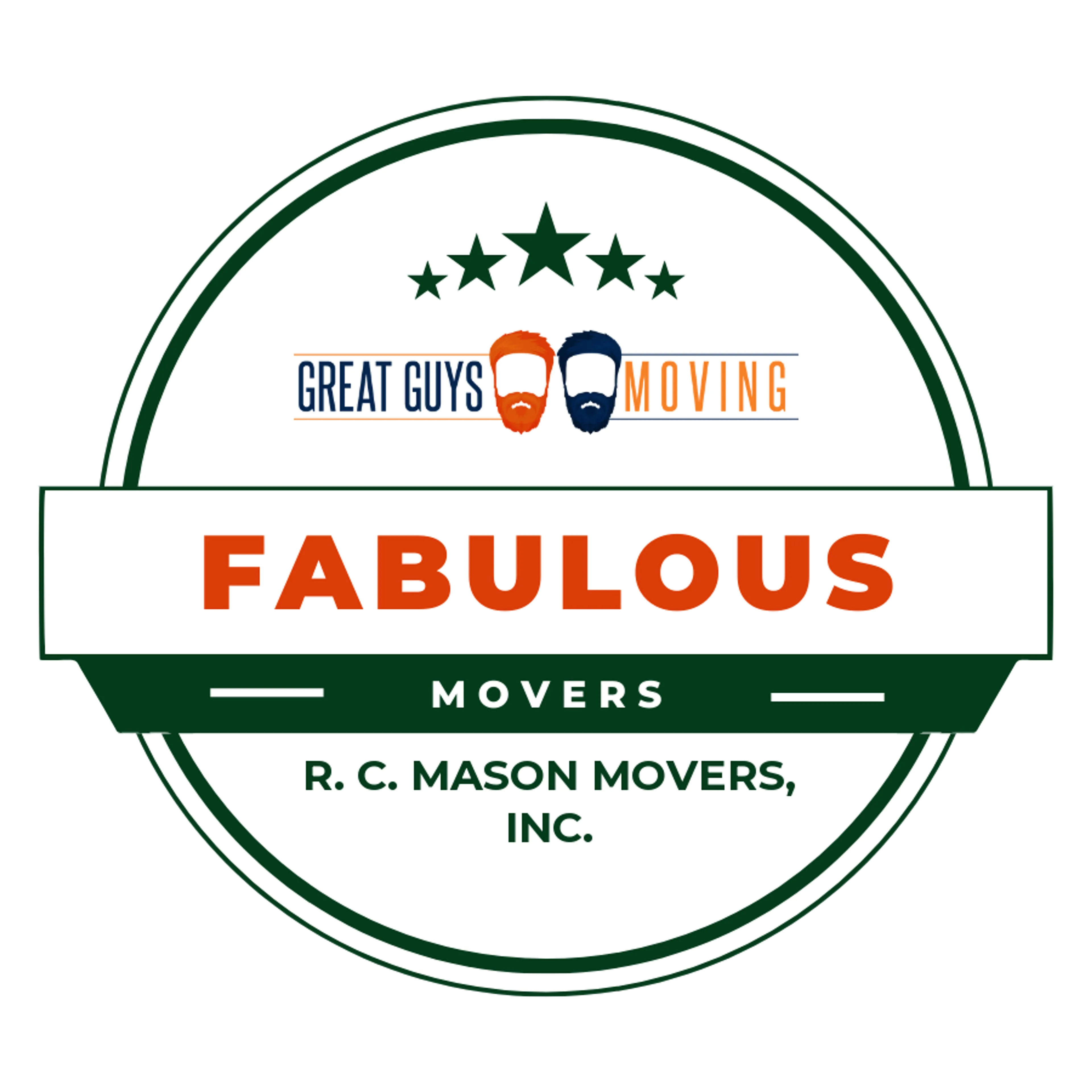 R. C. Mason Movers, Inc. Rating Image 2025 award