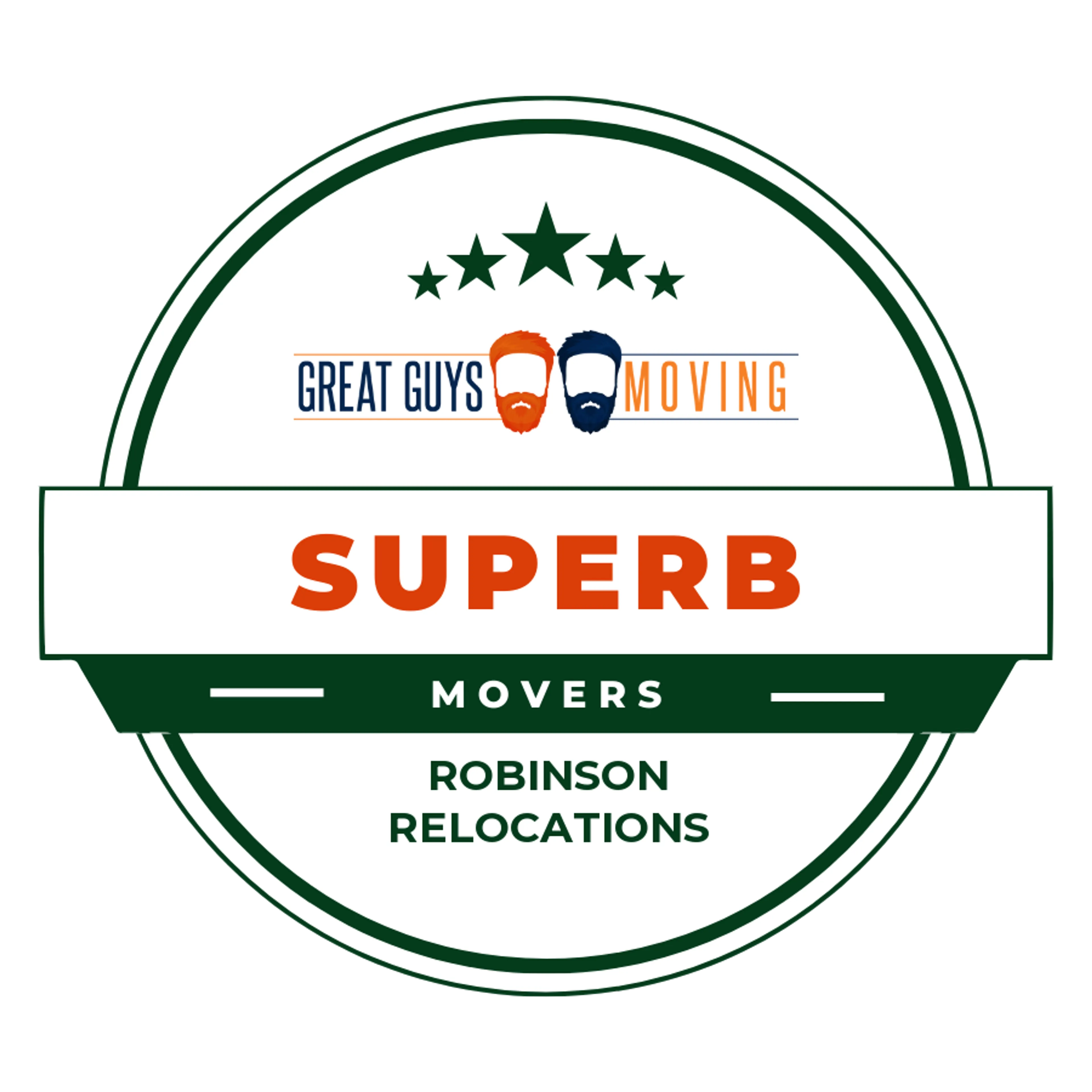 Robinson Relocations Rating Image 2025 award