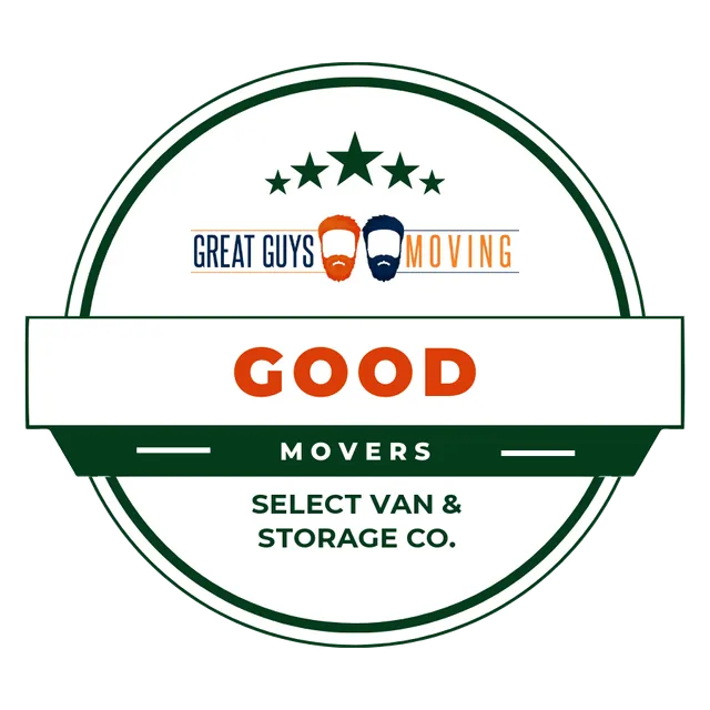 Select Van & Storage Co. Rating Image