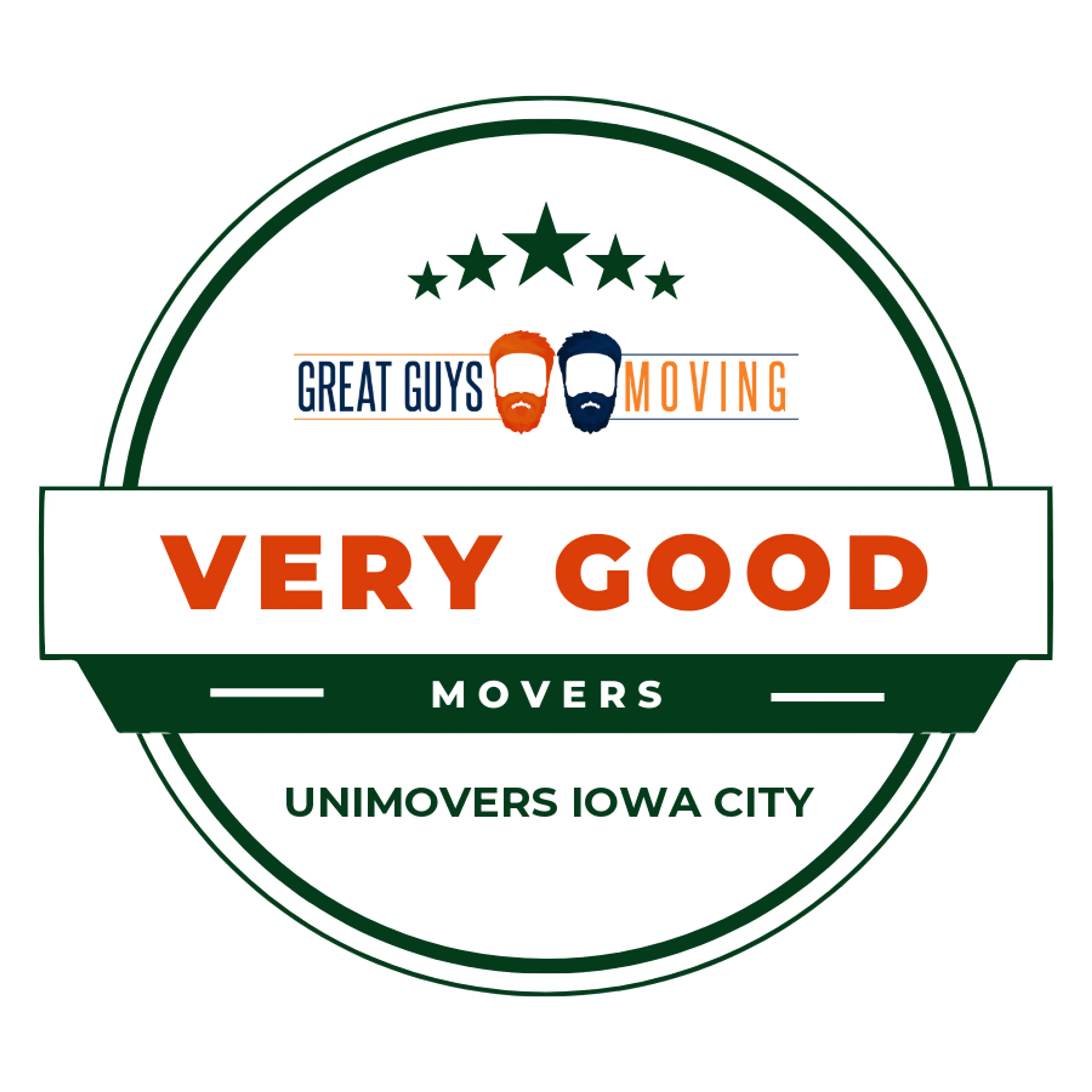 UniMovers Iowa City Rating Image 2025 award