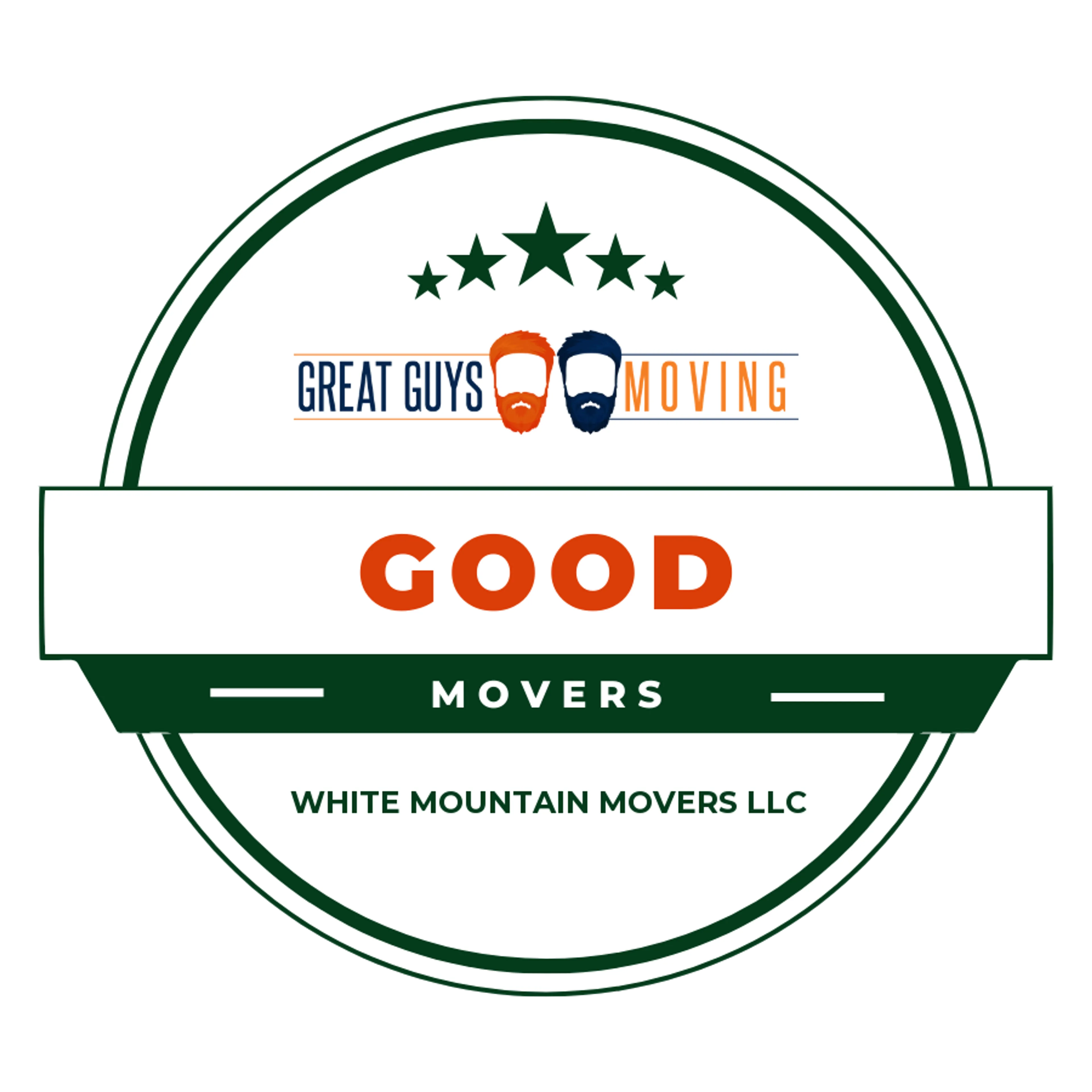 White Mountain Movers LLC Rating Image 2025 award